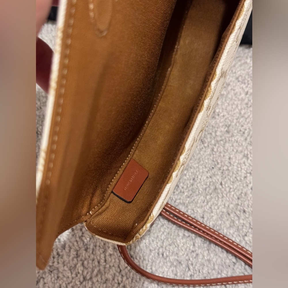 Authentic Celine Triomphe Canvas Triangle Crossbo… - image 8